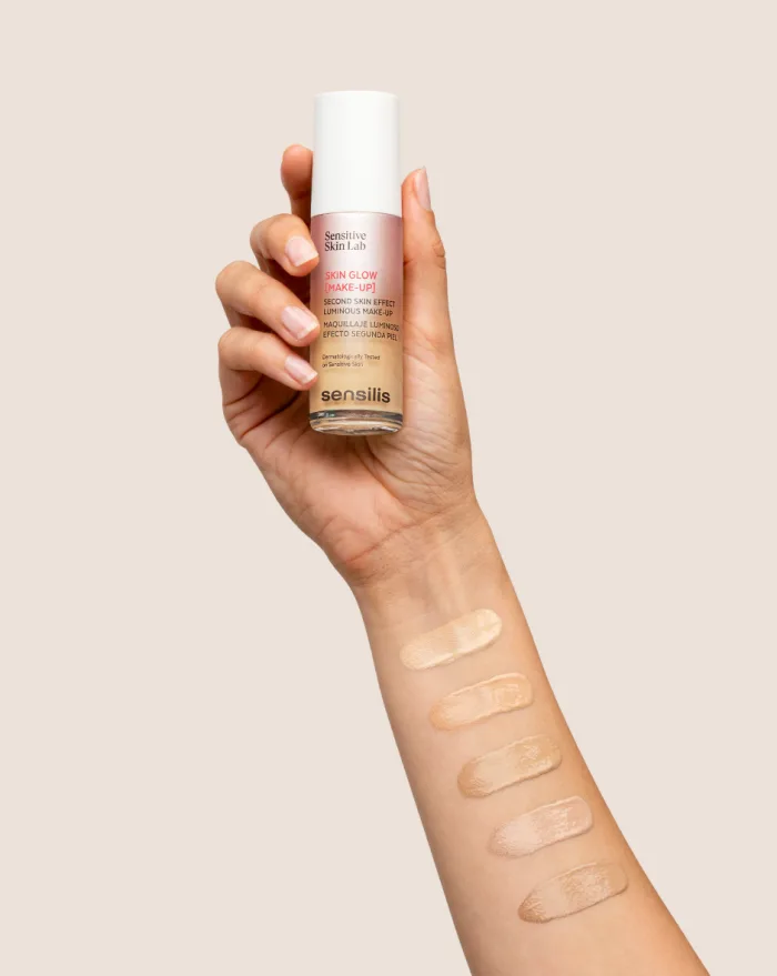 texturas skin glow brazo web